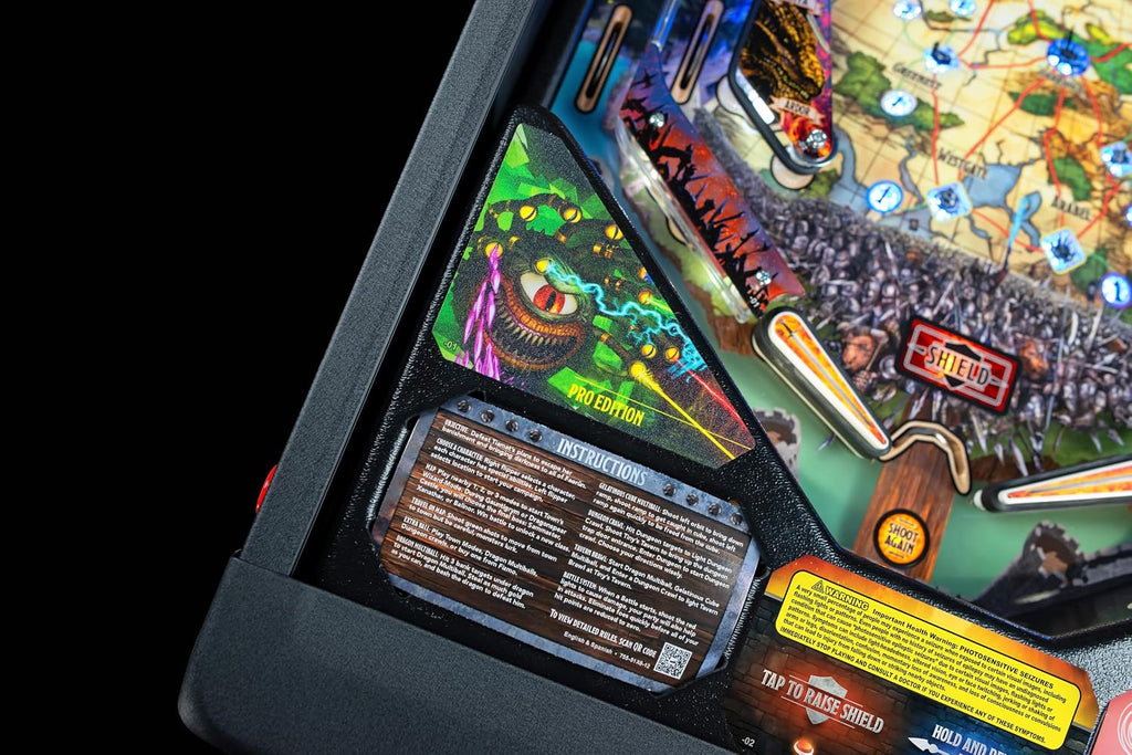 Stern Pinball Dungeons & Dragons with Insider Connected, Pro Edition Arcade Pinball Machine