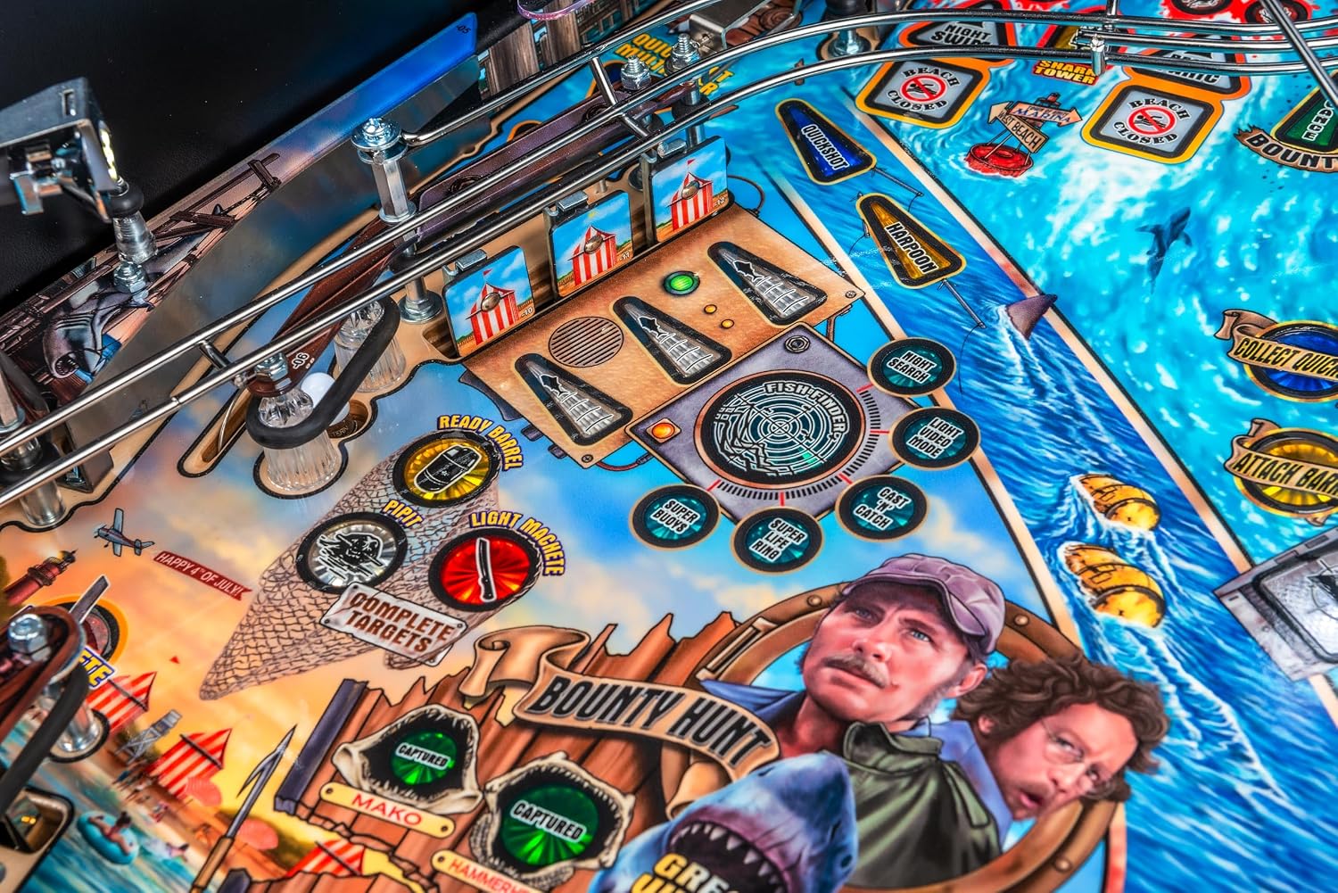 Stern Pinball Jaws with Insider Connected, Pro Edition Arcade Pinball Machine