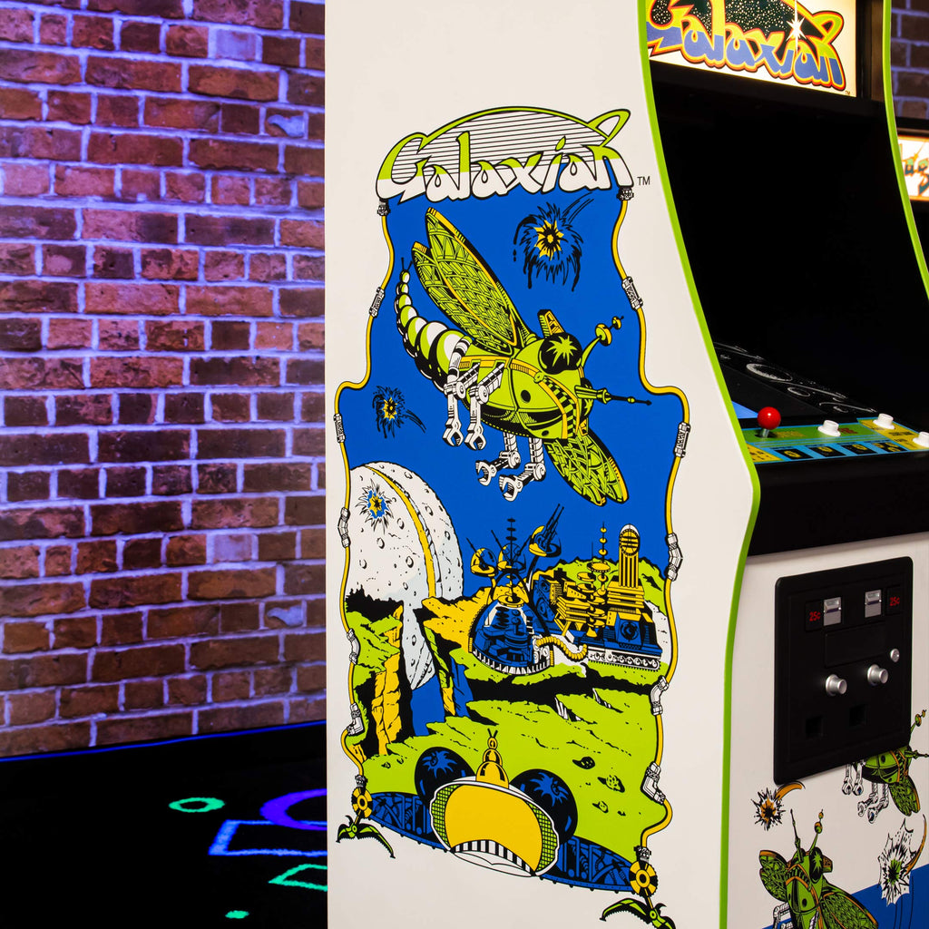 Numskull Quarter Arcades Teenage Mutant Ninja Turtles Collector's Edition Mini Arcade - 1/4 Scale Authentic Wooden Replica, Original ROM, Rechargeable Battery & 3W Speakers for Retro Enthusiasts