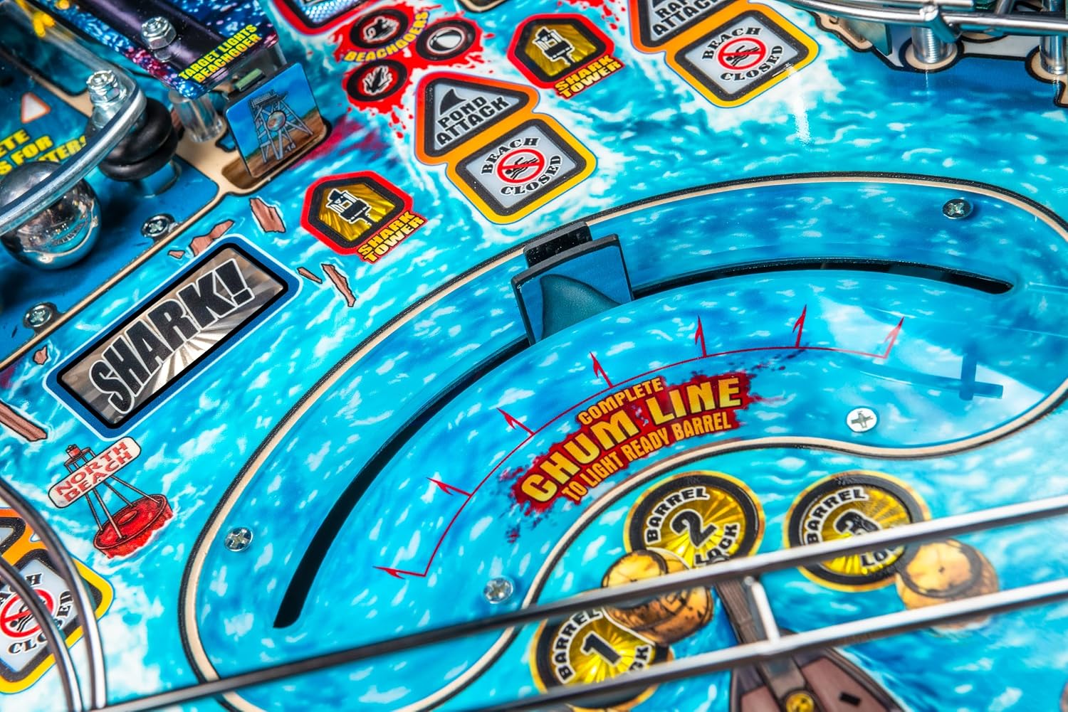 Stern Pinball Jaws with Insider Connected, Pro Edition Arcade Pinball Machine