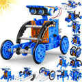 Bottleboom STEM 13-in-1 Education Solar Power Robots Toys for Boys Age 8-12, Educational Toy Science Kits for Kids Experiment Robotics Set Birthday Gifts for 8 9 10 11 12 Years Old
