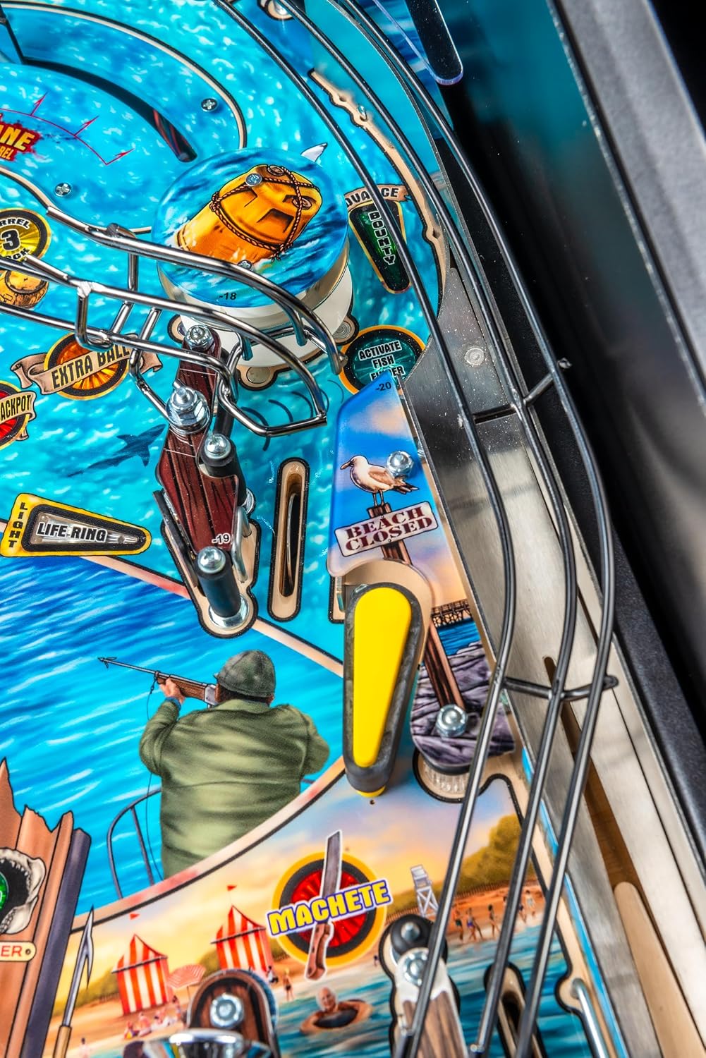 Stern Pinball Jaws with Insider Connected, Pro Edition Arcade Pinball Machine