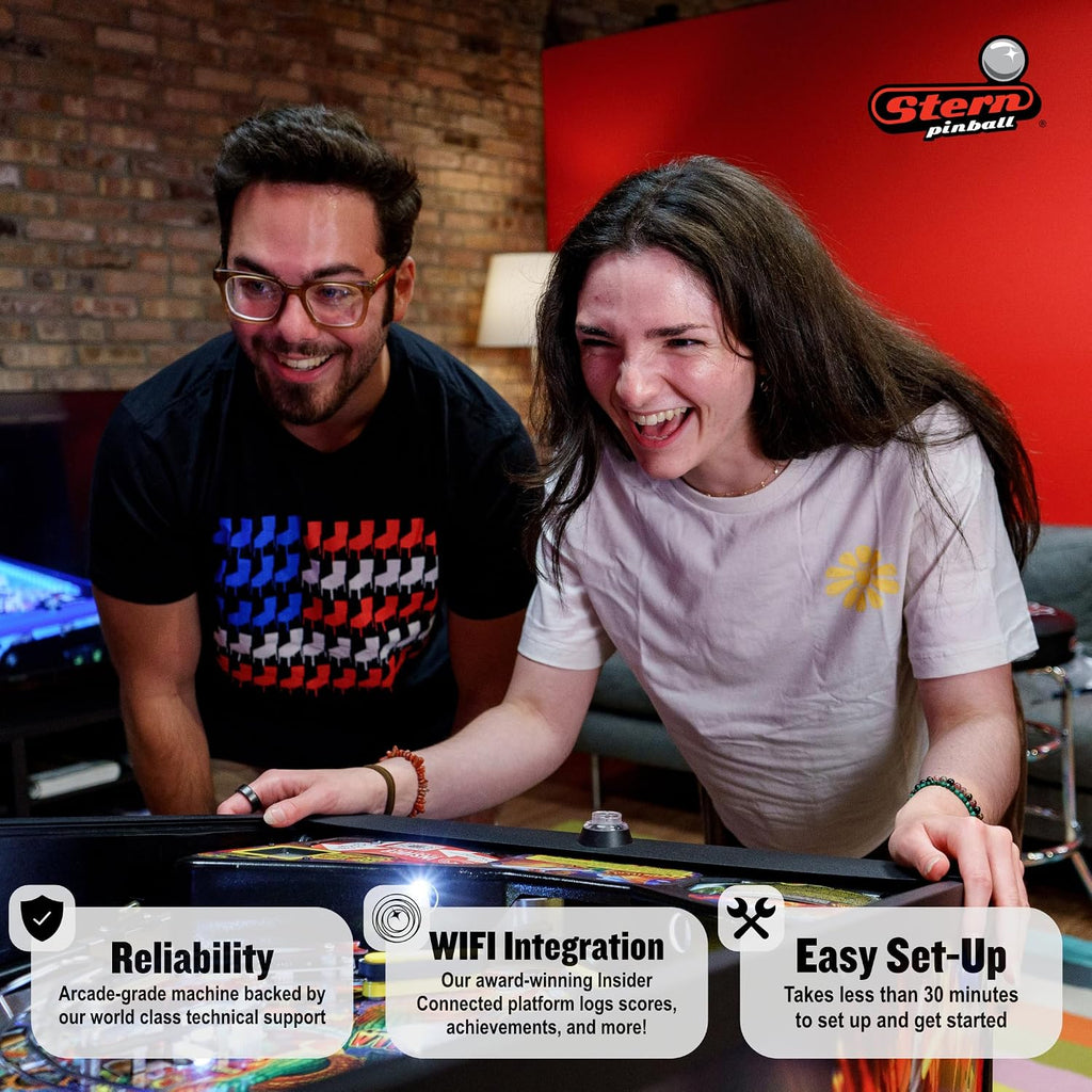 Stern Pinball Godzilla Arcade Pinball Machine with Insider Connected, Premium Edition
