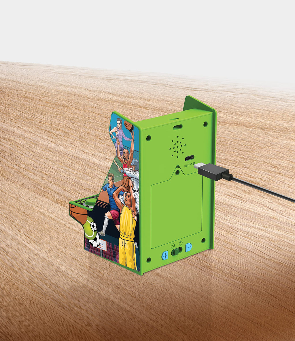 My Arcade Galaga Nano Player - 2 Games in 1, Retro Arcade Classics, 4.8" Mini Arcade Machine