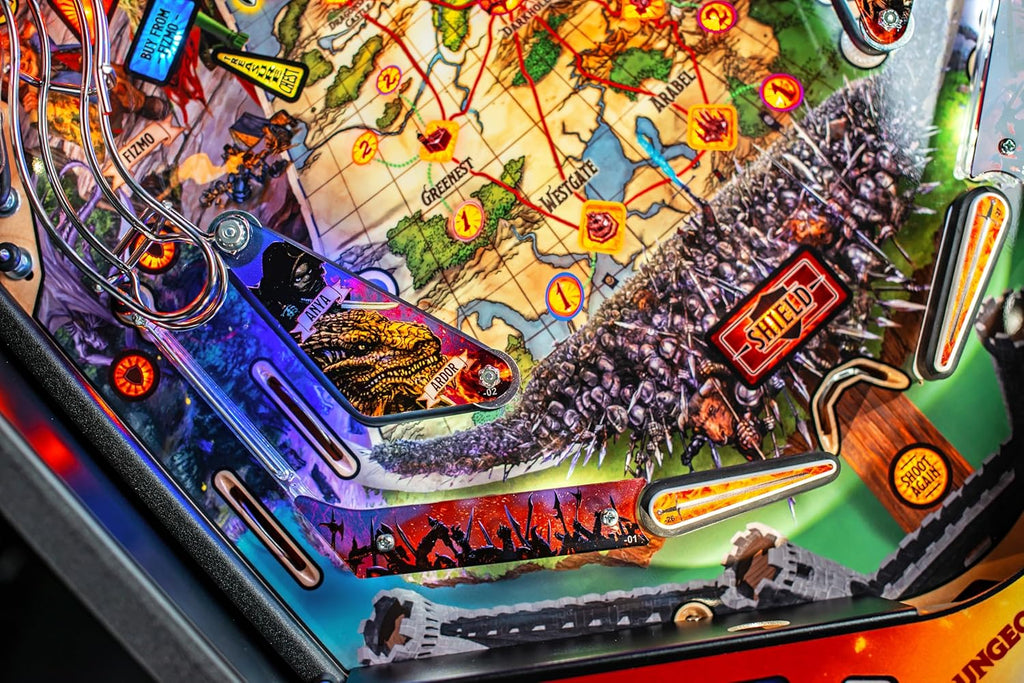 Stern Pinball Dungeons & Dragons with Insider Connected, Premium Edition Arcade Pinball Machine