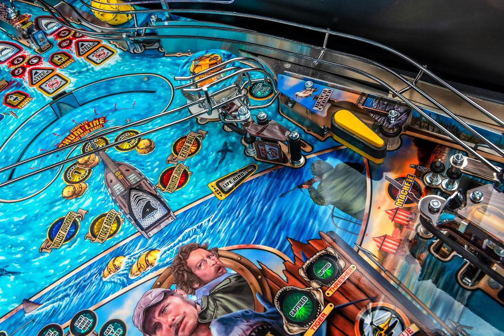 Stern Pinball Jaws with Insider Connected, Pro Edition Arcade Pinball Machine