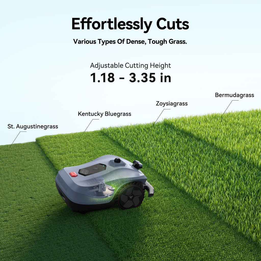 Neomow X SE 3D LiDAR Slam Mapping Robot Lawn Mower Perimeter Wireless for 3/4 Acres AI Vision Obstacle Avoidance with 4G, No RTK Antenna Required, App Control, GPS, IPX5, Anti-Theft, Queit