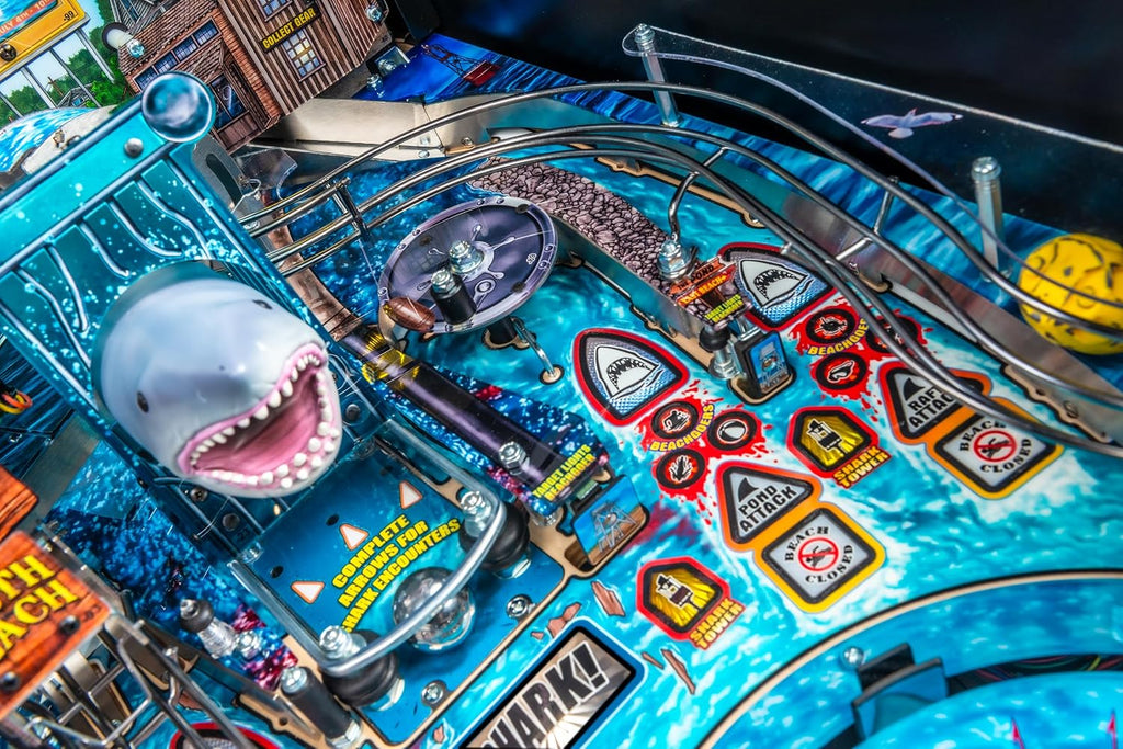 Stern Pinball Jaws with Insider Connected, Pro Edition Arcade Pinball Machine