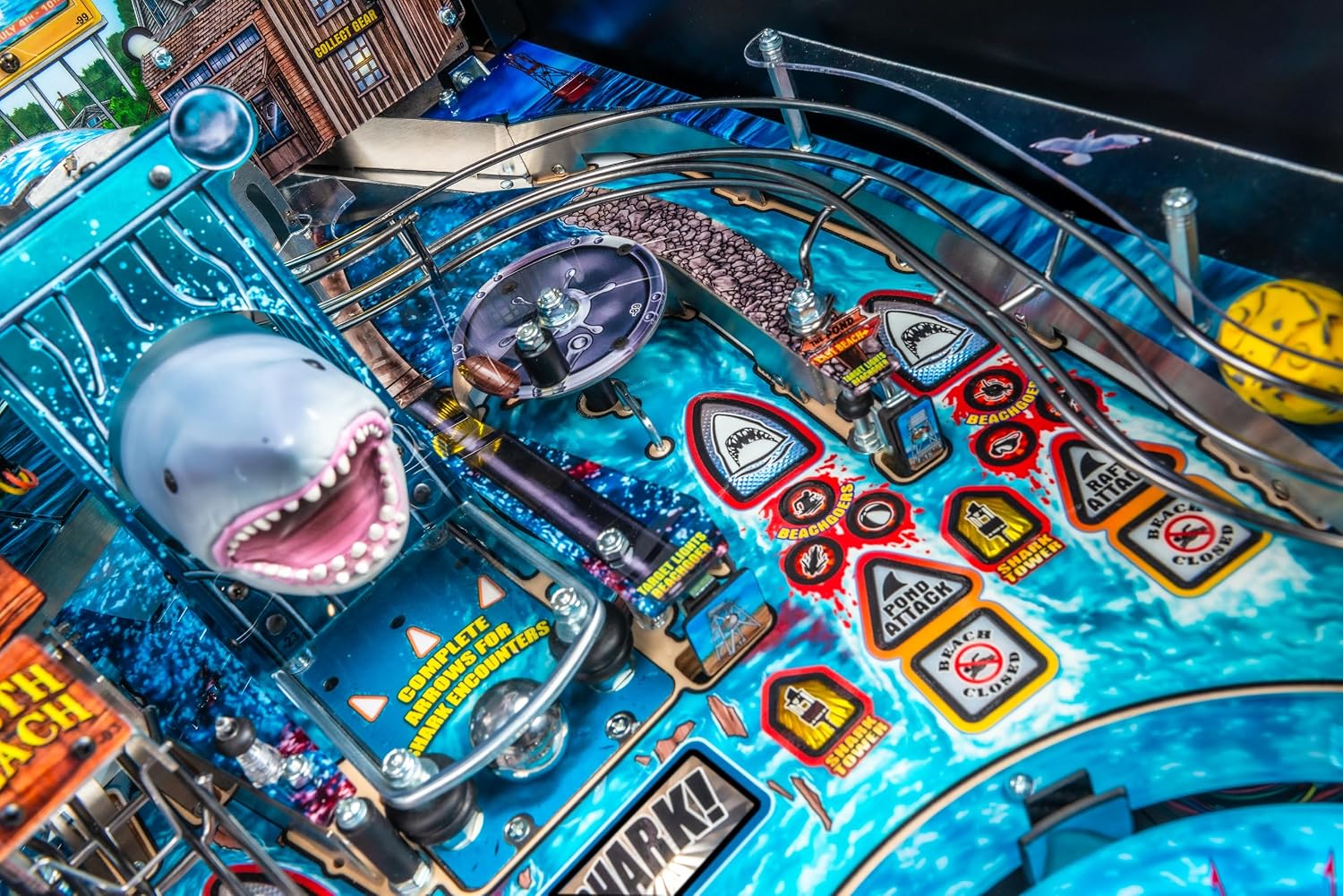Stern Pinball Jaws with Insider Connected, Pro Edition Arcade Pinball Machine