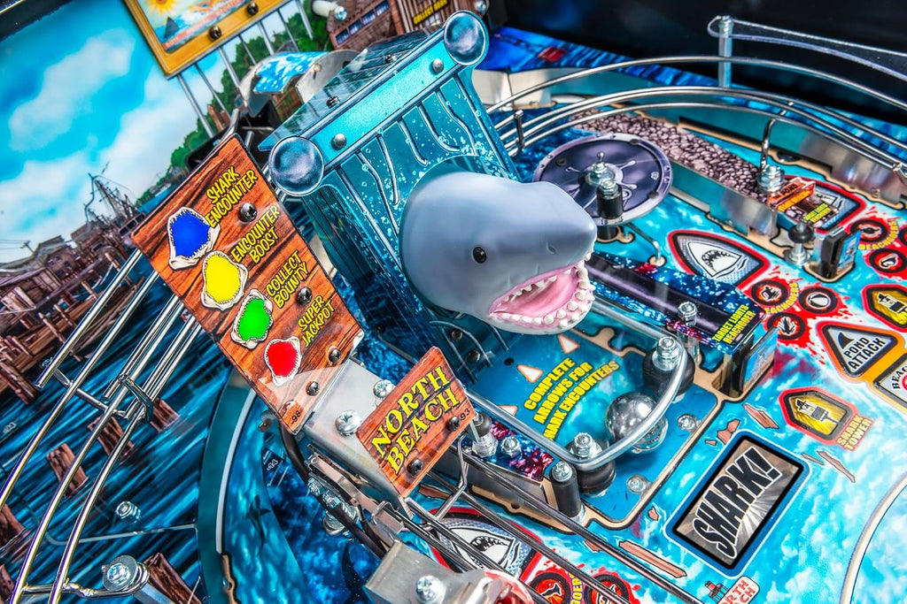 Stern Pinball Jaws with Insider Connected, Pro Edition Arcade Pinball Machine