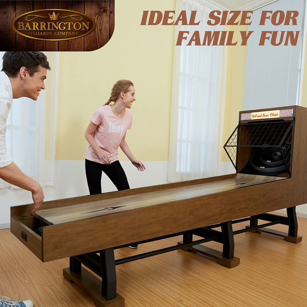 Barrington Roll and Score Multiple Styles Roll & Score Classic Arcade Game Collection, Durable & Stylish Designs with Game Balls, Perfect for Family Game Rooms