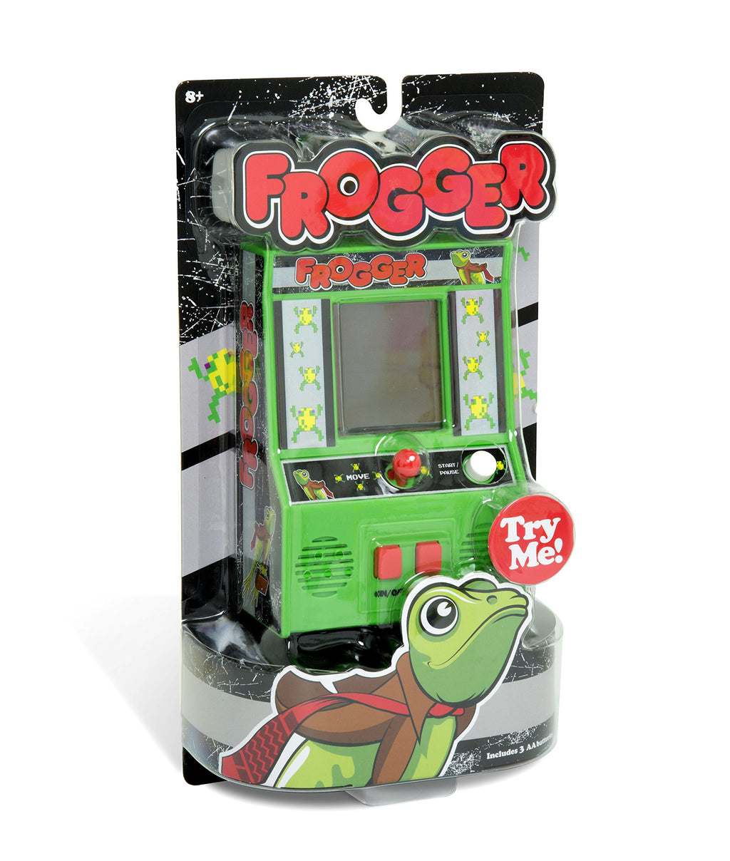 Basic Fun Arcade Classics - Frogger Retro Handheld Arcade Game