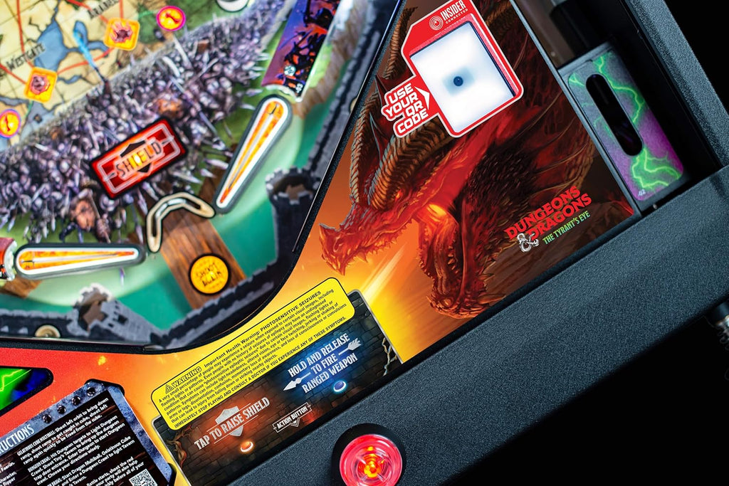 Stern Pinball Dungeons & Dragons with Insider Connected, Premium Edition Arcade Pinball Machine