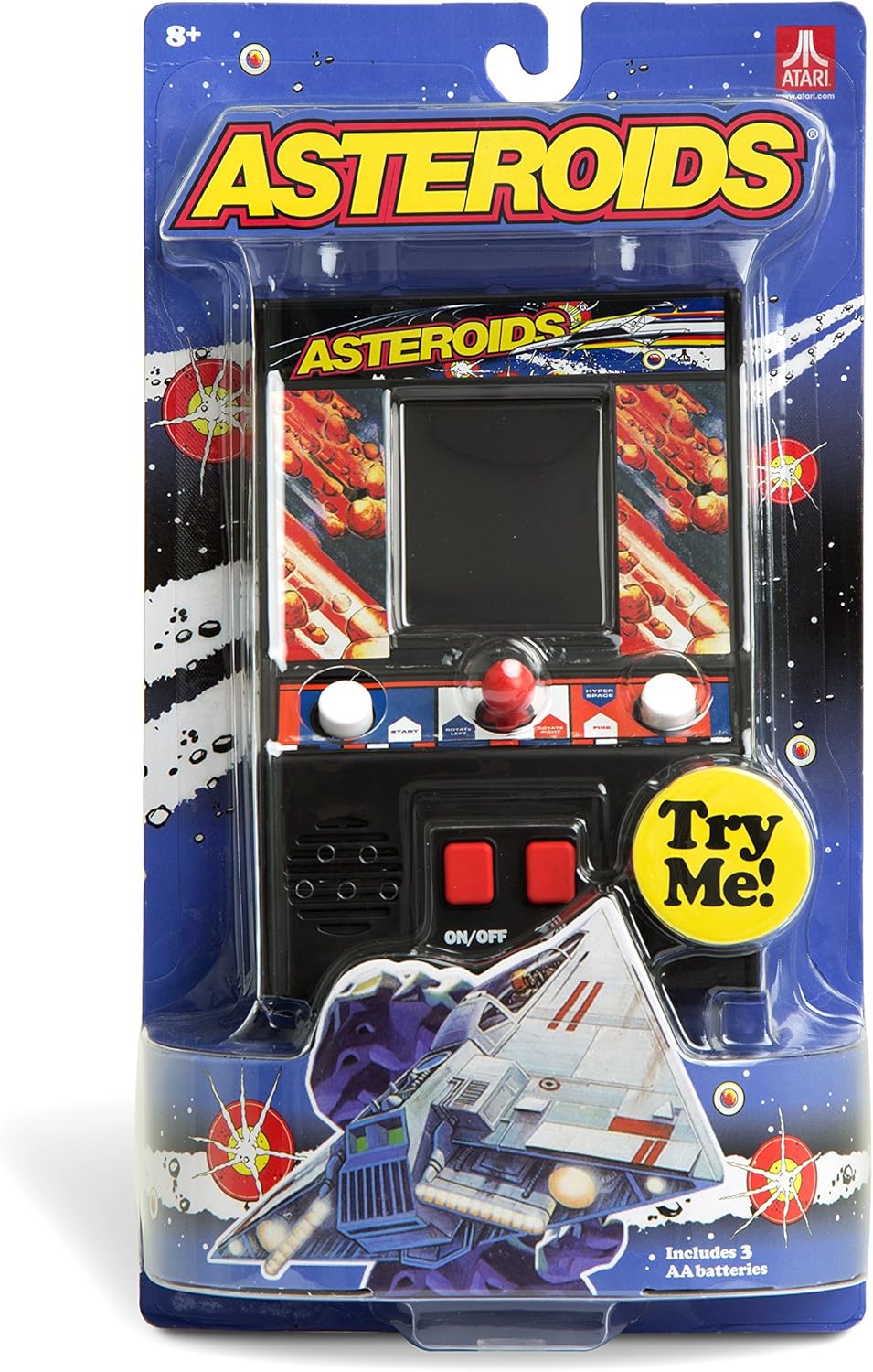 Basic Fun Asteroids Mini Arcade Game