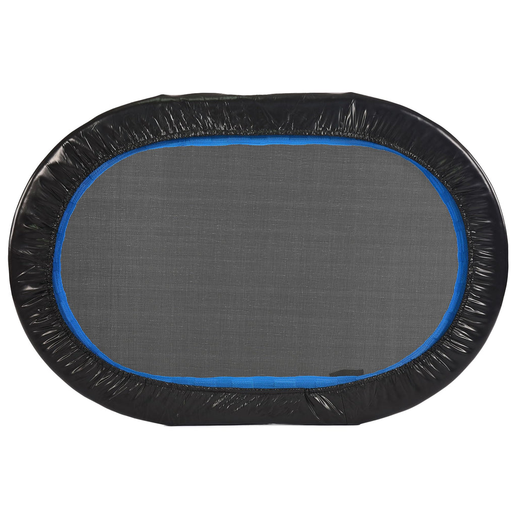 Stamina Folding Trampoline with Smart Workout App, Black - Portable Fitness Rebounder for Home Gym, Cardio & Strength Training, Jumping Exercise Equipment