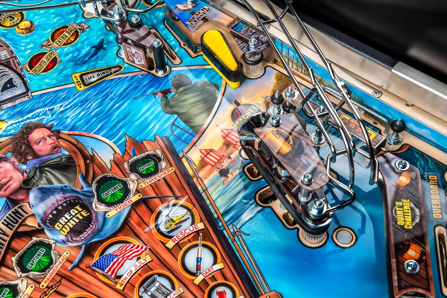 Stern Pinball Jaws with Insider Connected, Pro Edition Arcade Pinball Machine