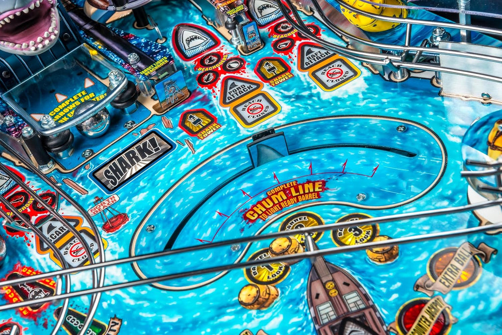 Stern Pinball Jaws with Insider Connected, Pro Edition Arcade Pinball Machine