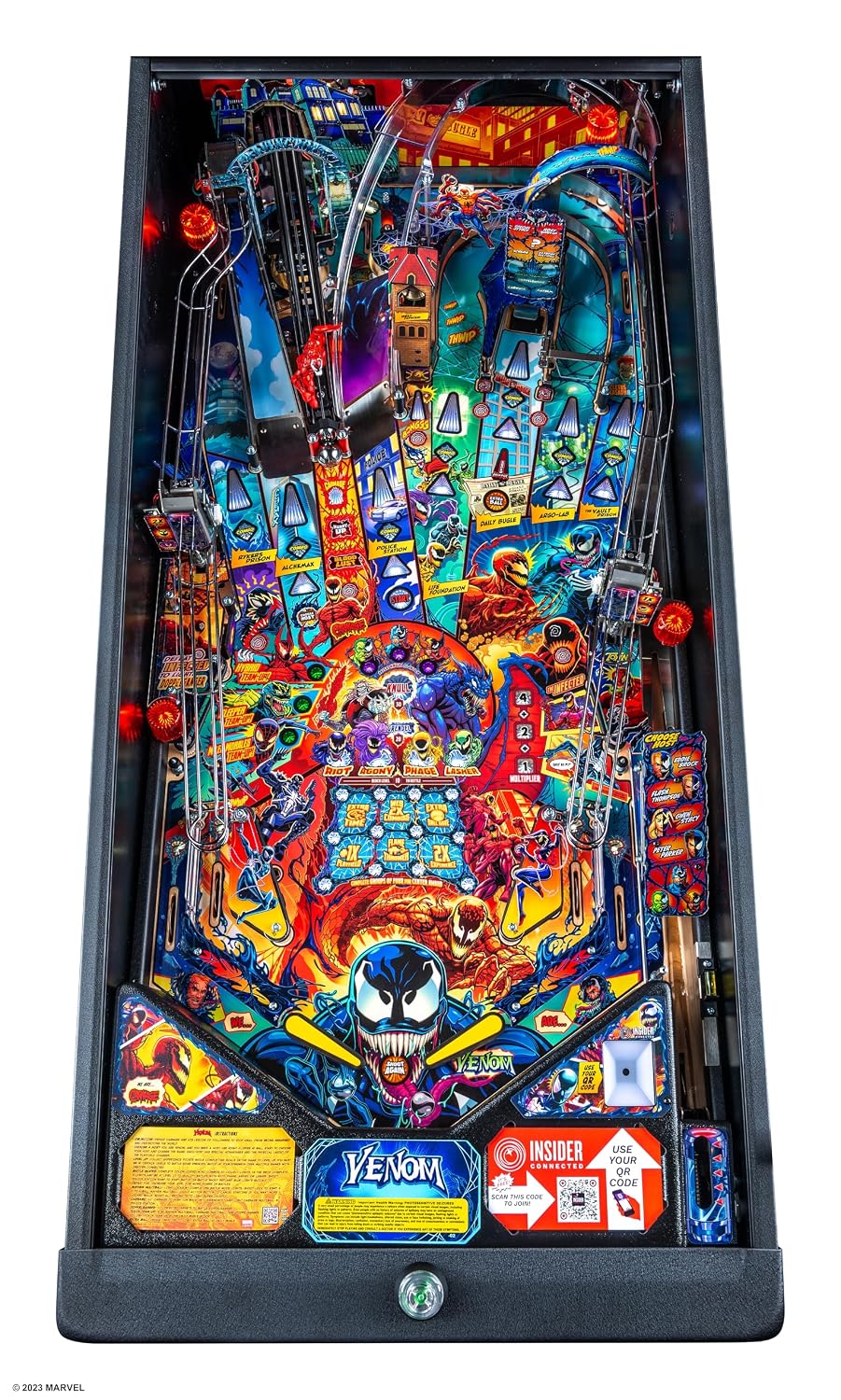 Stern Pinball Venom with Insider Connected, Pro Edition Arcade Pinball Machine