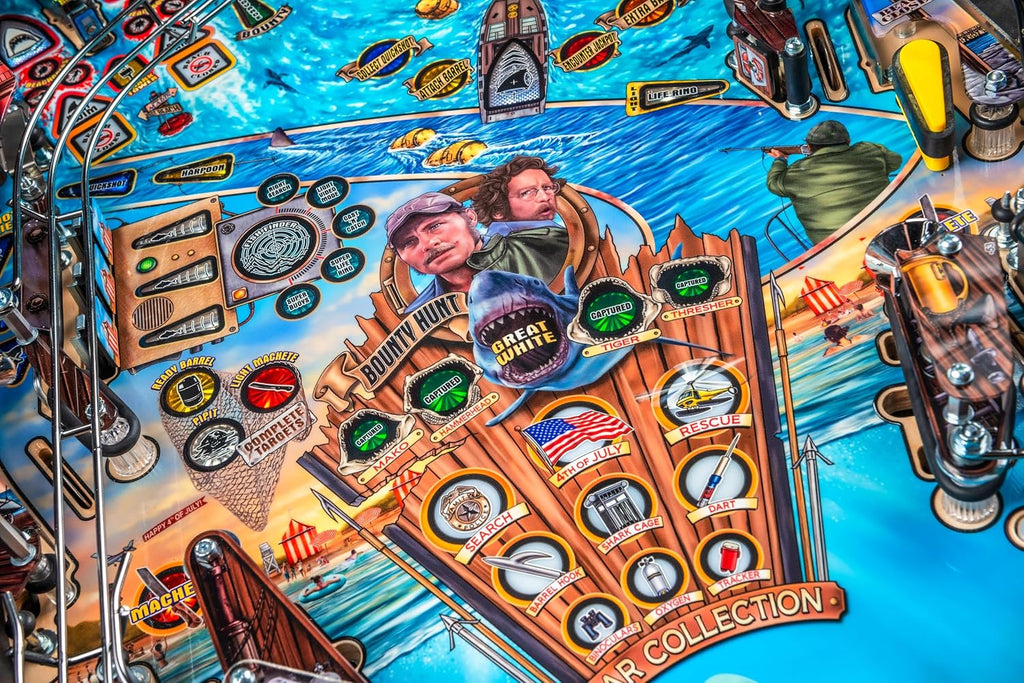 Stern Pinball Jaws with Insider Connected, Pro Edition Arcade Pinball Machine