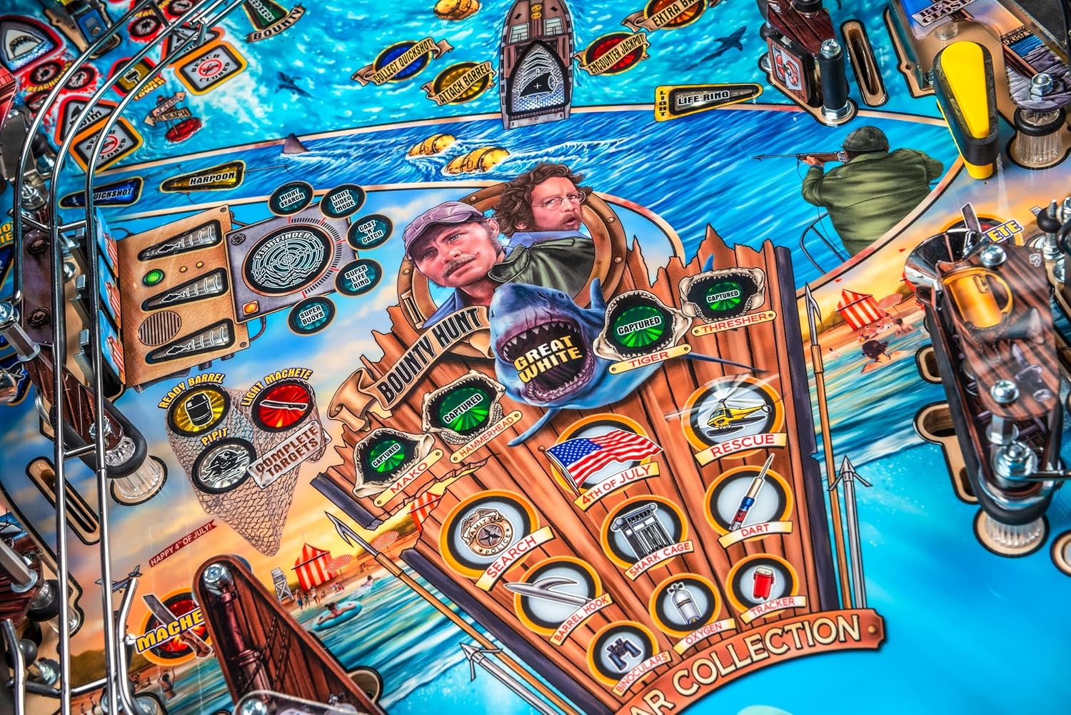 Stern Pinball Jaws with Insider Connected, Pro Edition Arcade Pinball Machine