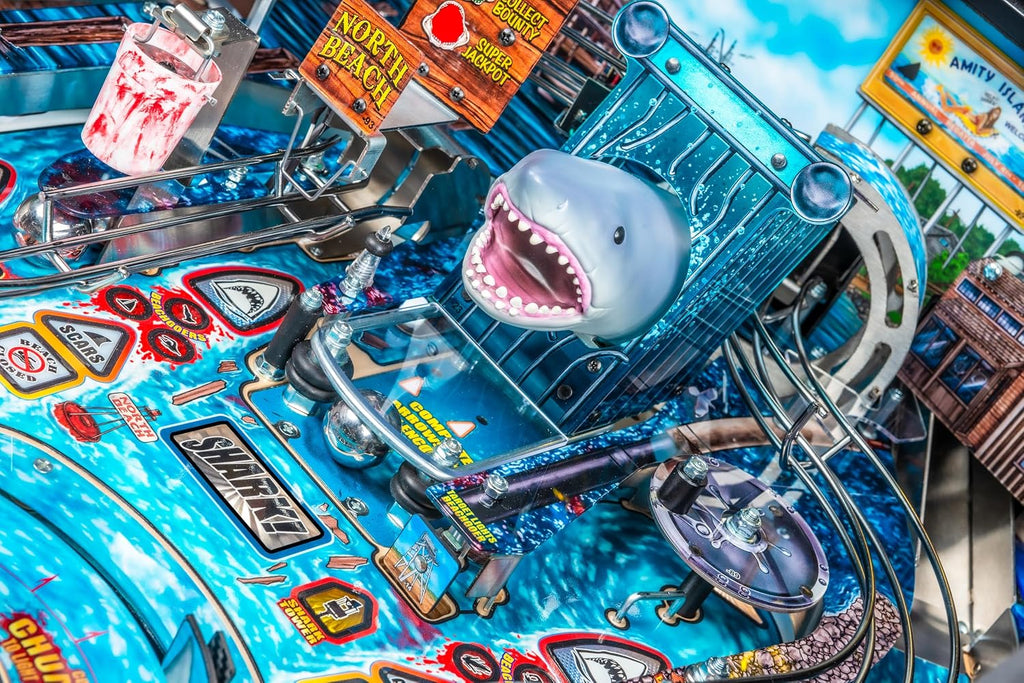 Stern Pinball Jaws with Insider Connected, Pro Edition Arcade Pinball Machine