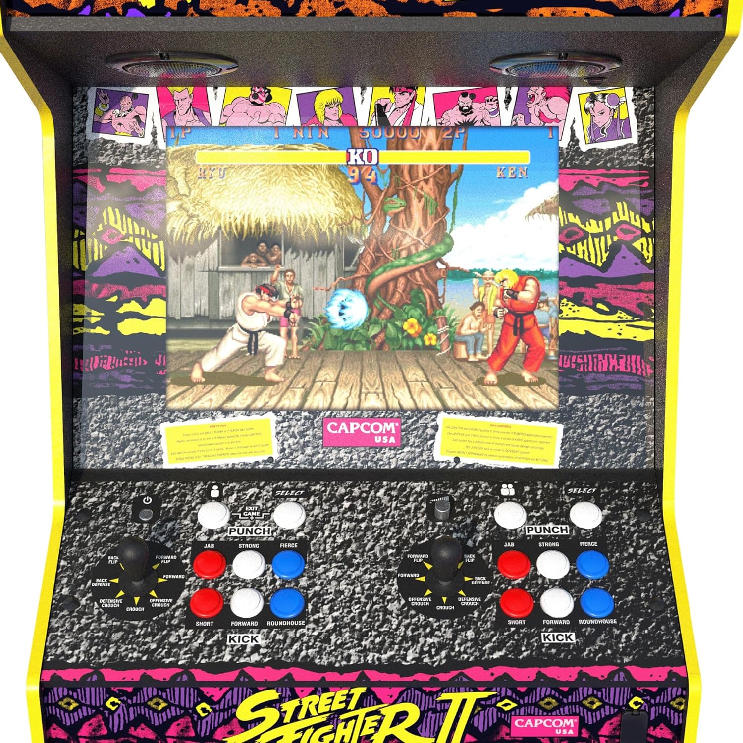 Street Fighter II: The World Warrior XT Arcade Machine