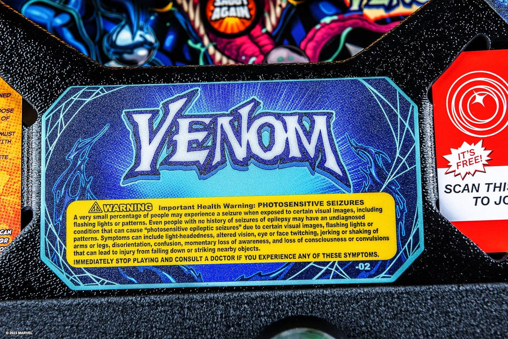 Stern Pinball Venom with Insider Connected, Pro Edition Arcade Pinball Machine